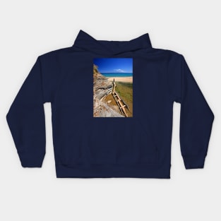 There, at last! - Potami beach, Evia island Kids Hoodie